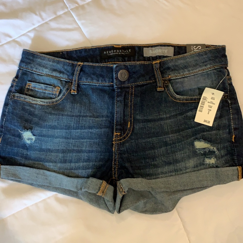 brand new aeropostale jean shorts